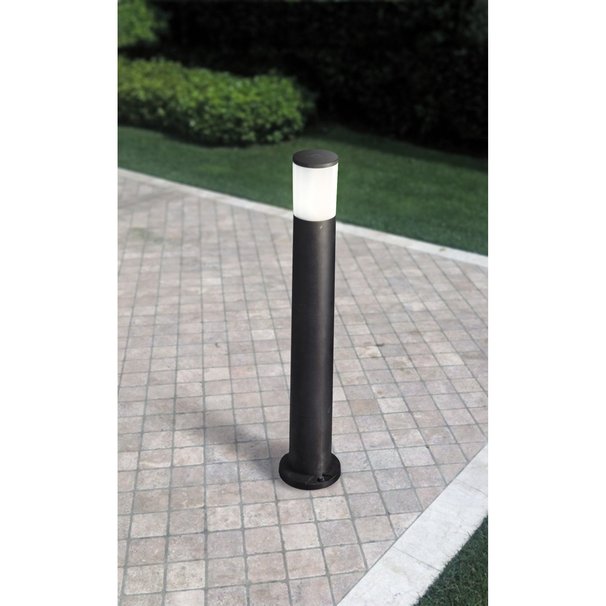 Amelia 800 mm Black Opal LED 6W Bollard Post Light