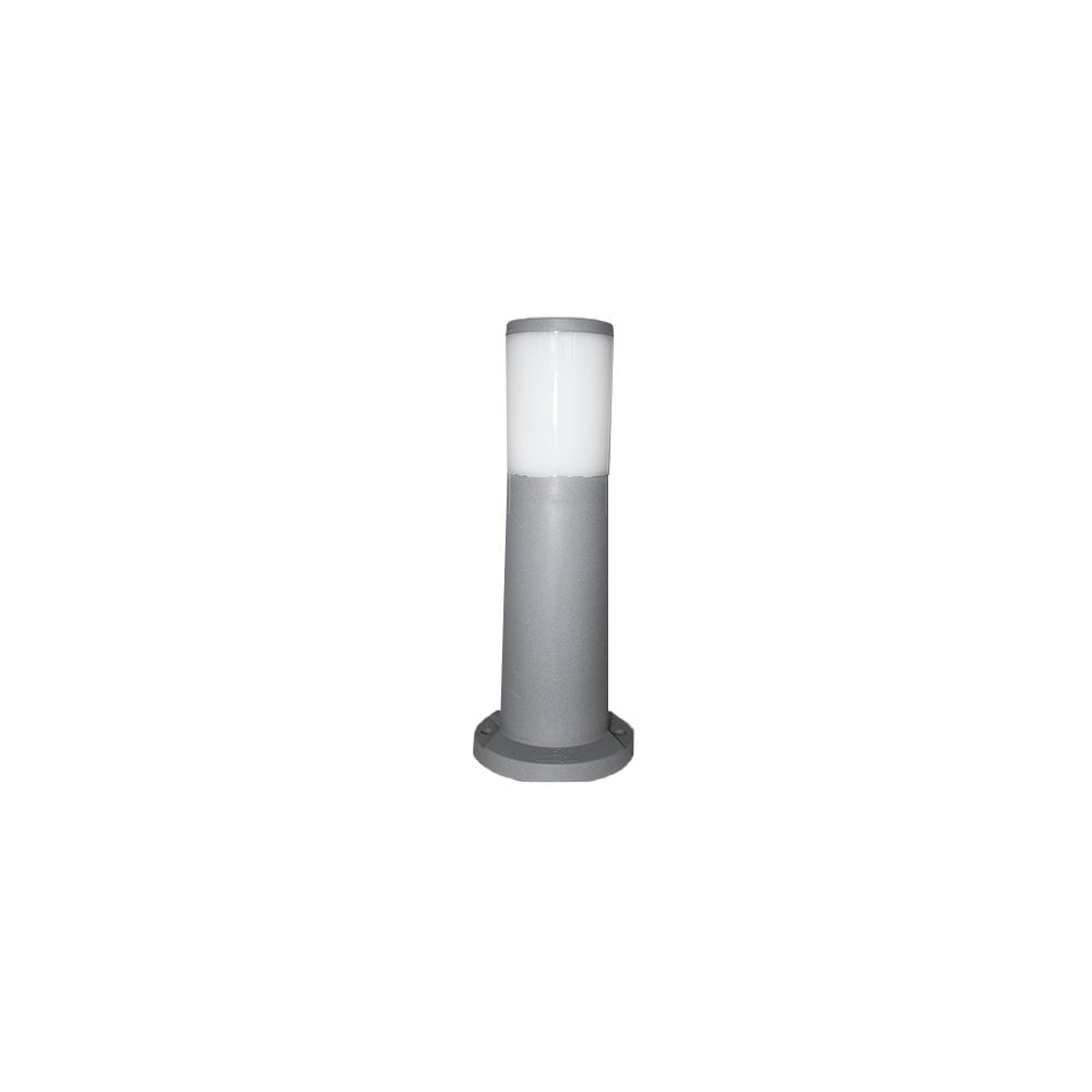 Amelia 400mm Grey Opal LED 6W Bollard Post Light
