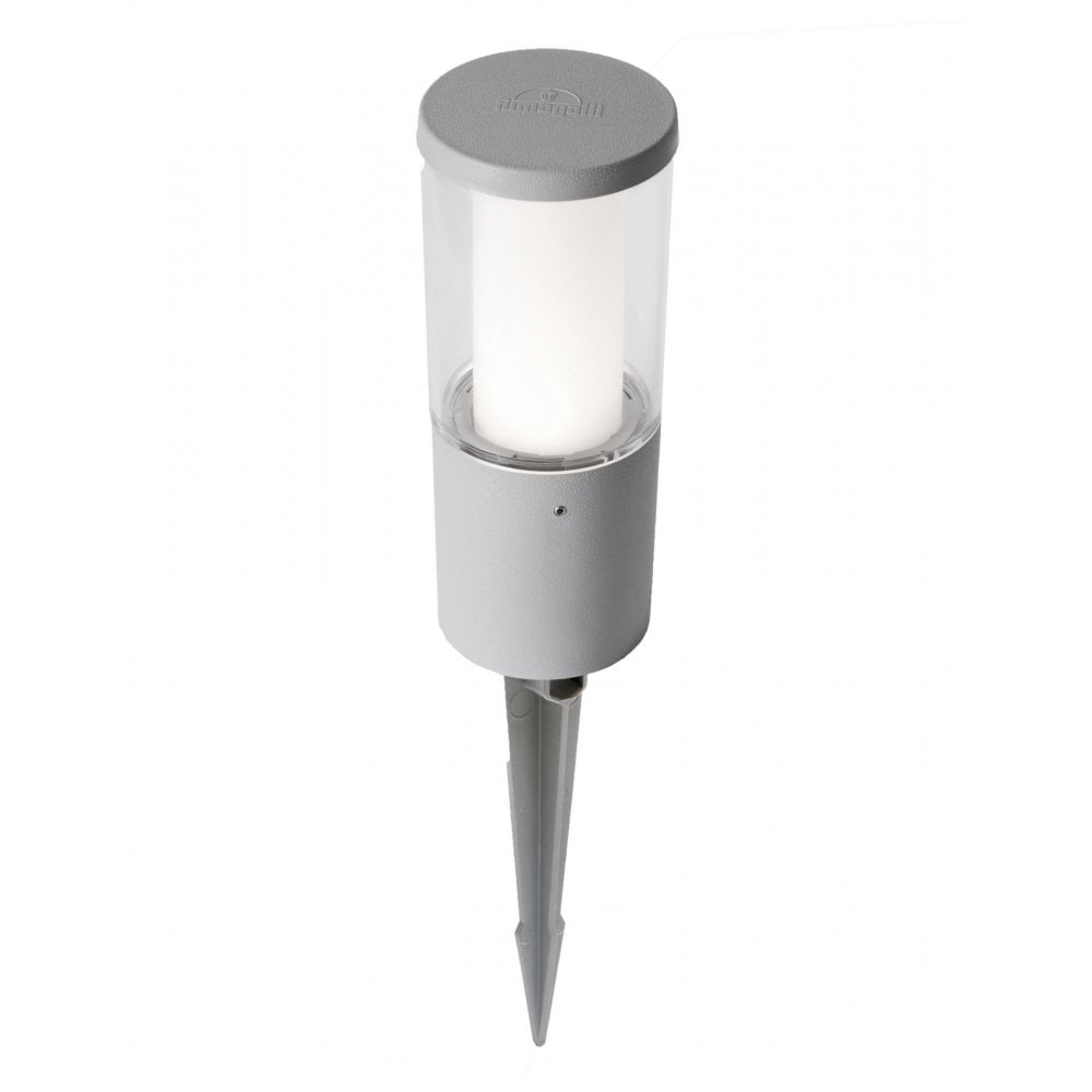 Carlo 250 mm Grey Clear LED 3.5W Bollard Spike Light