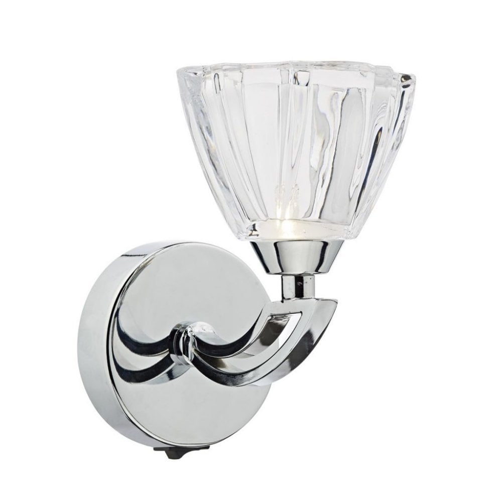 Vito Single Wall Bracket in Polished Chrome