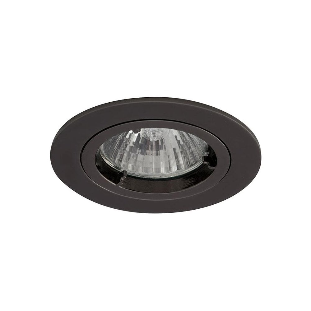 Twistlock GU10 Die Cast Downlight Black Chrome