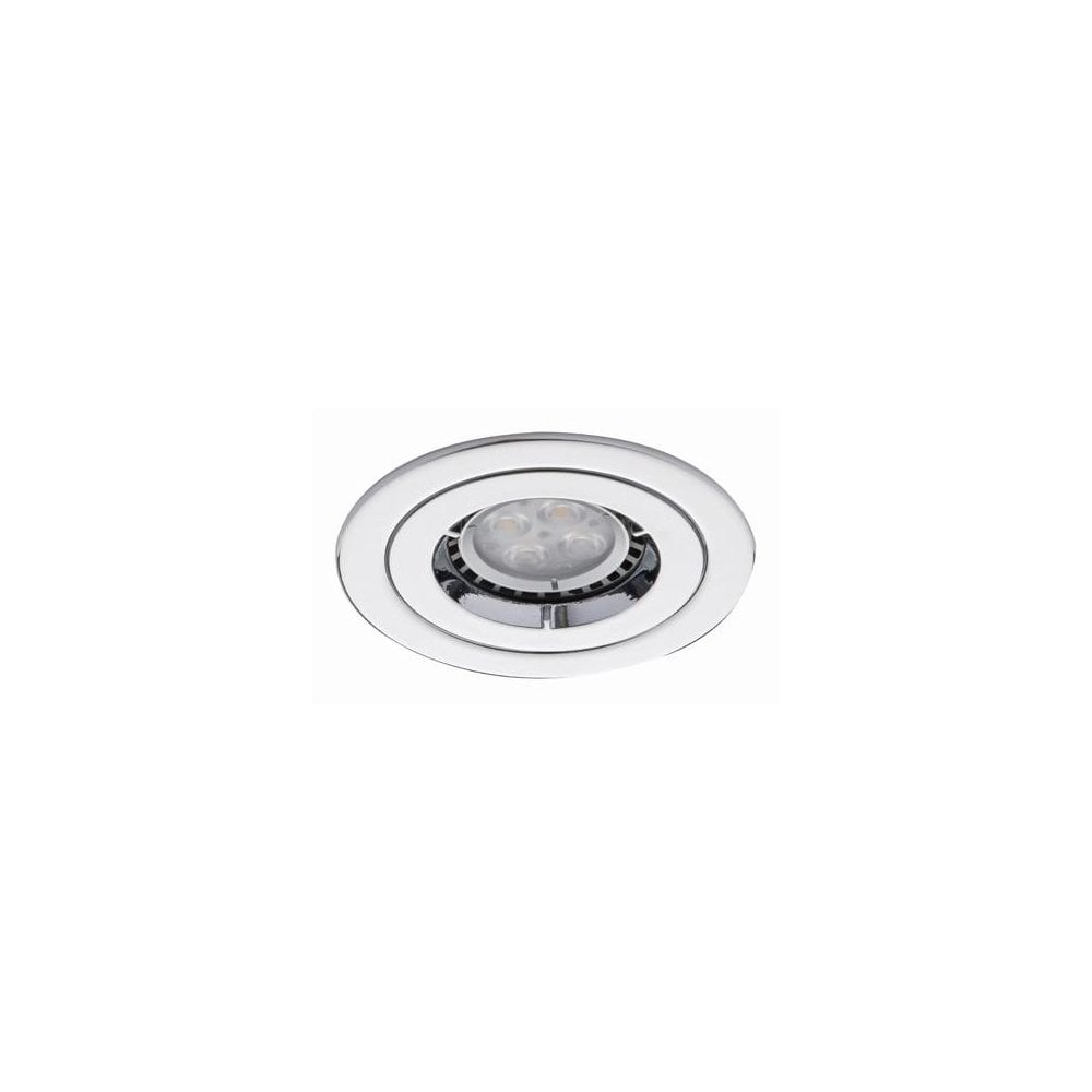 Twistlock IP65 GU10 Die Cast Downlight Polished Chrome