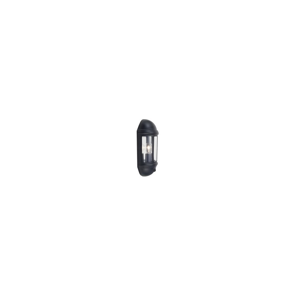 Latina Half Wall Lantern in White Finish with PIR Sensor