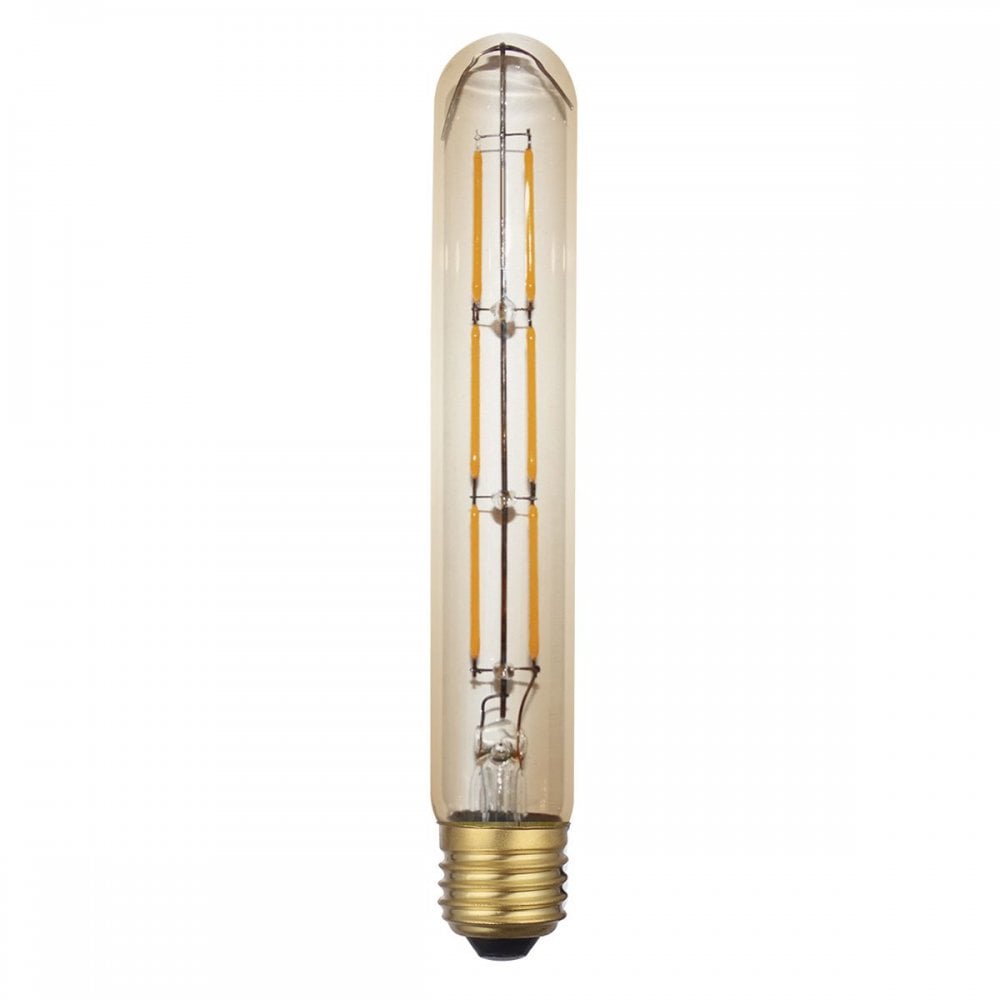 E27 LED Dim Vint Med Tube Lamp 6W 380Lm 1800K