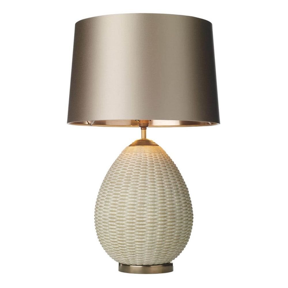 Lombok Table Lamp Natural Finish