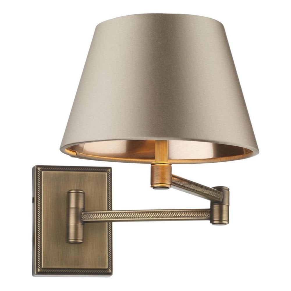 Pimlico Solid Brass Swivel Wall Light