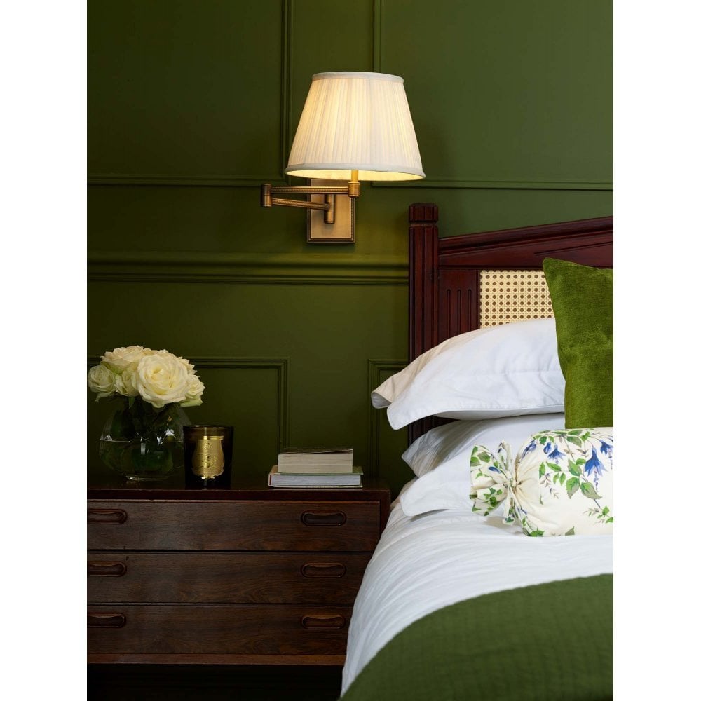 Pimlico Solid Brass Swivel Wall Light