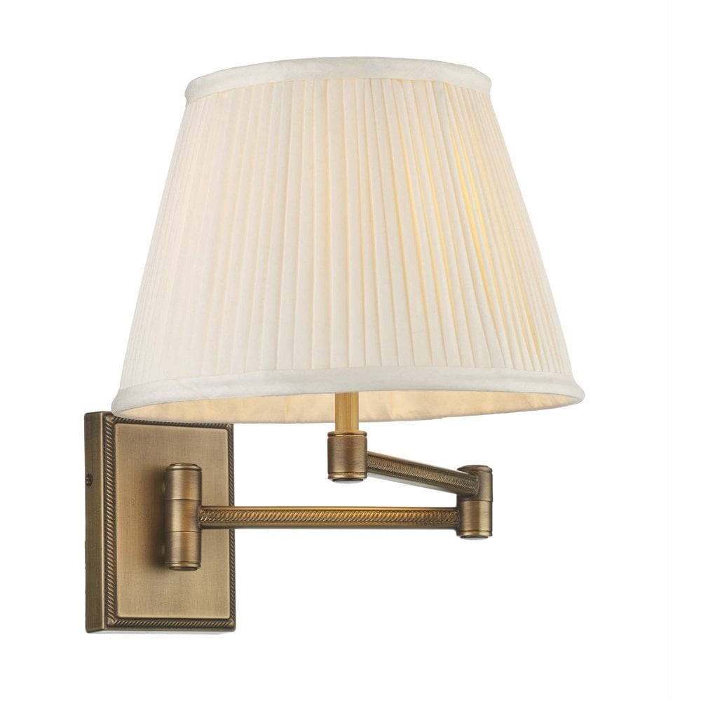 Pimlico Solid Brass Swivel Wall Light