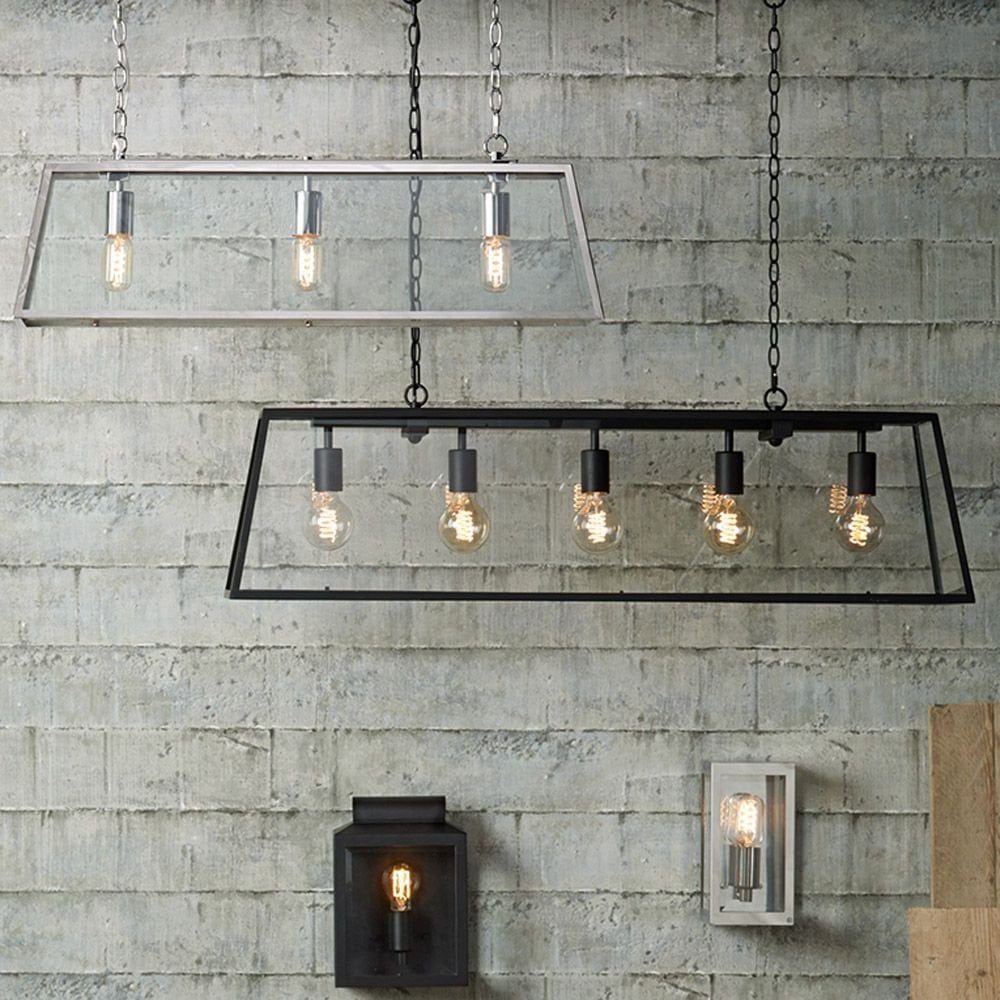 Academy 5-Light Black Pendant