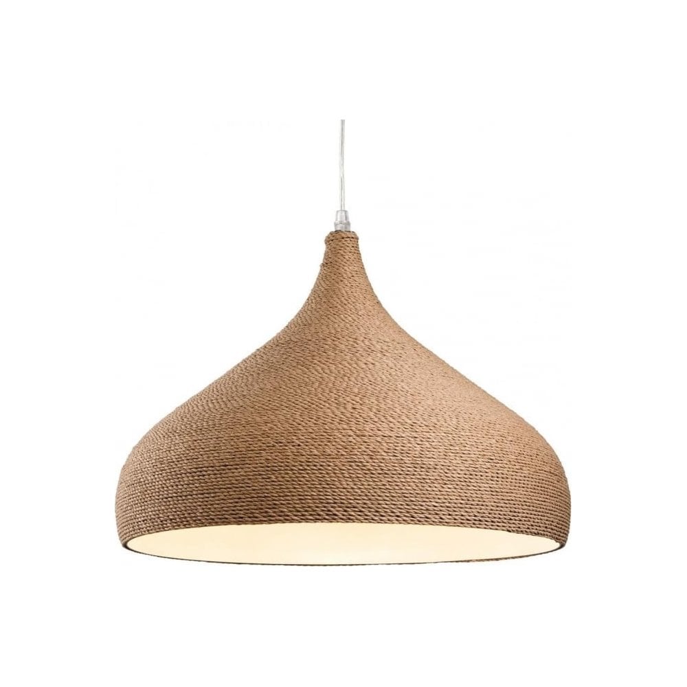 Coast Brown Rope Pendant