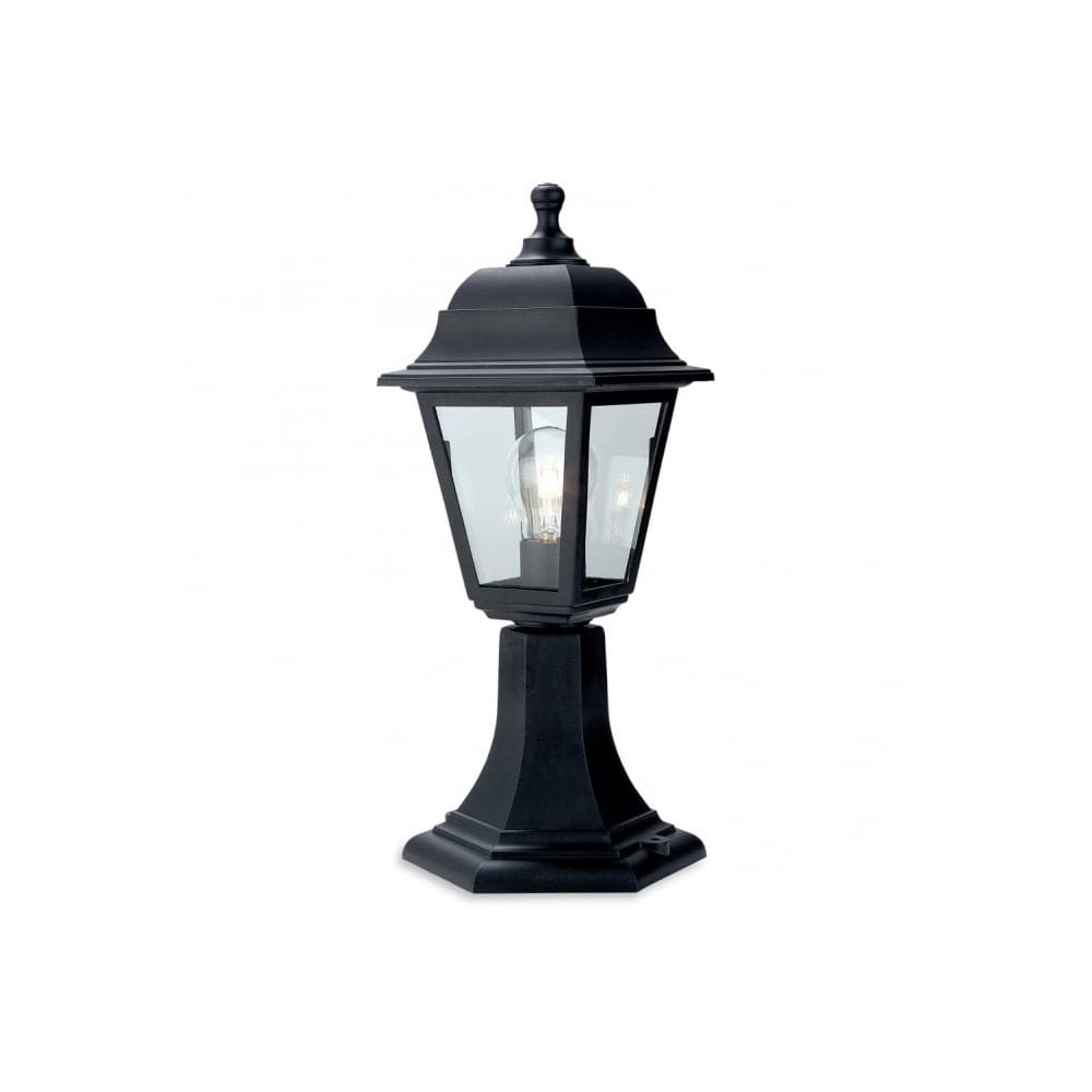 Oslo Post Top Light in Black