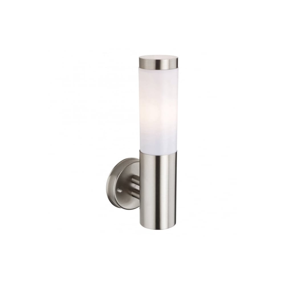 Plaza Outdoor Wall Light in Stainless Steel