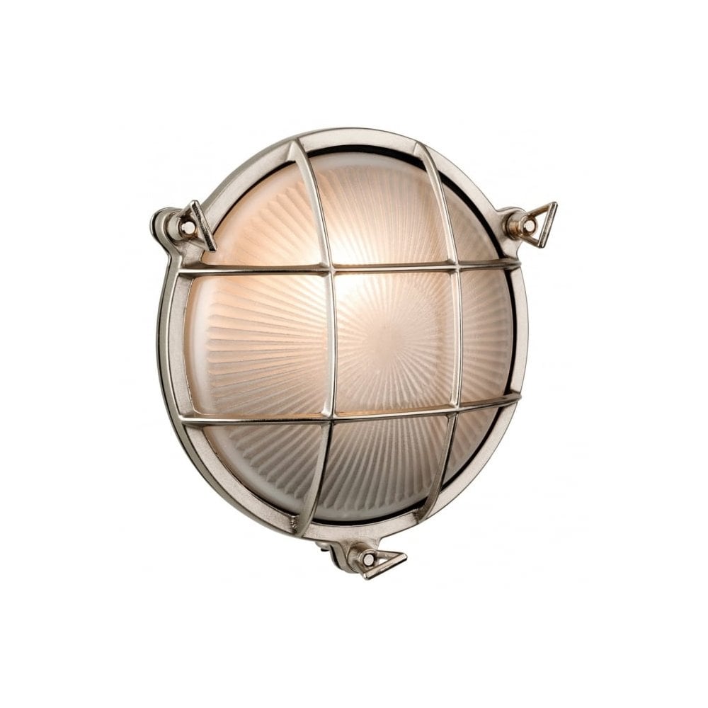 Nautic Round Shape Lantern in Brass Finish