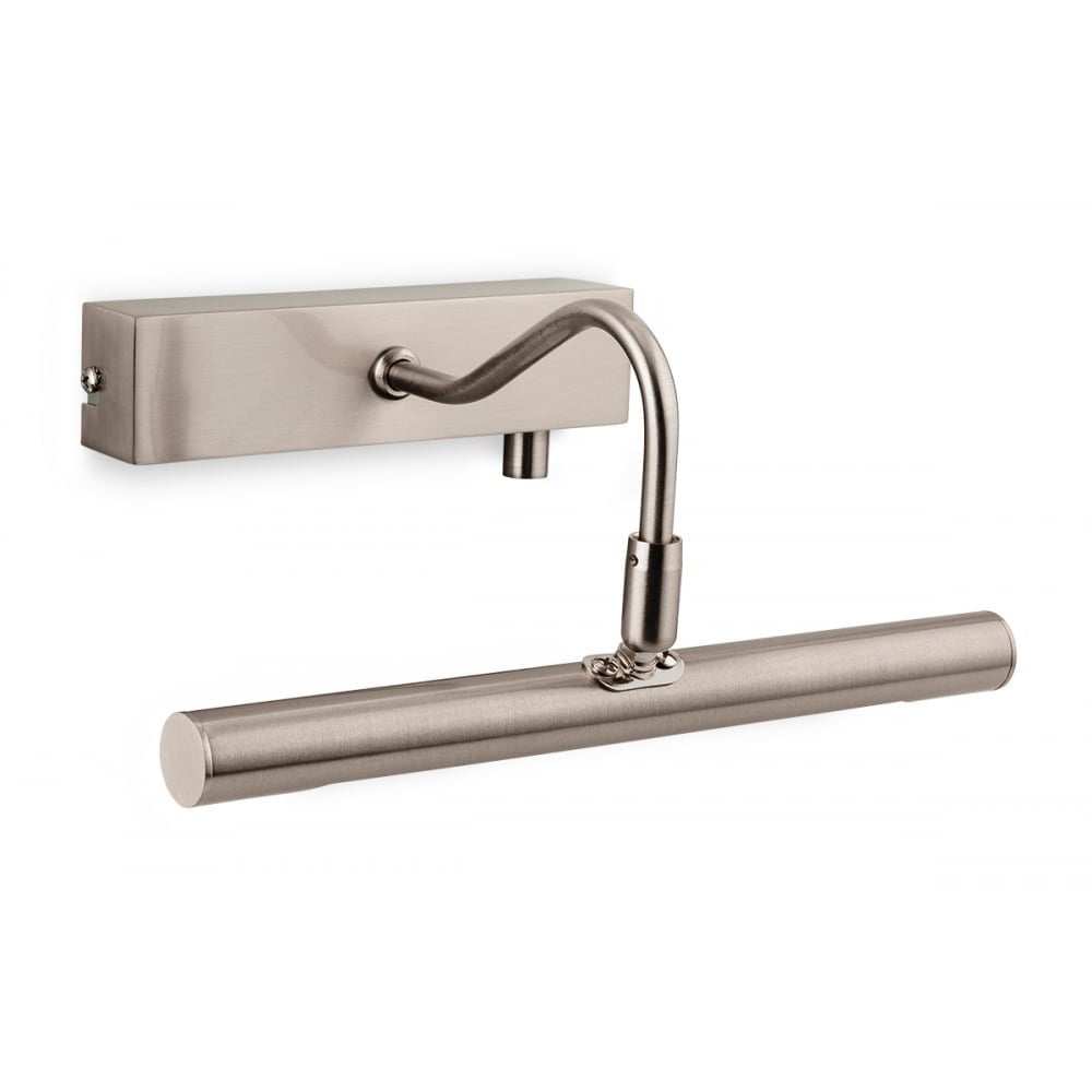 280mm Brushed Steel Dimmable LED Picture Light