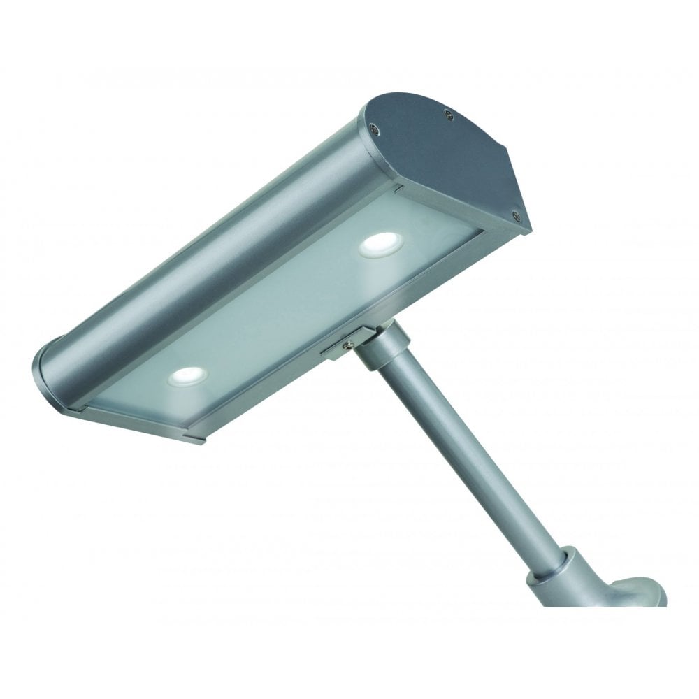 LED Sign Light in Silver Finish