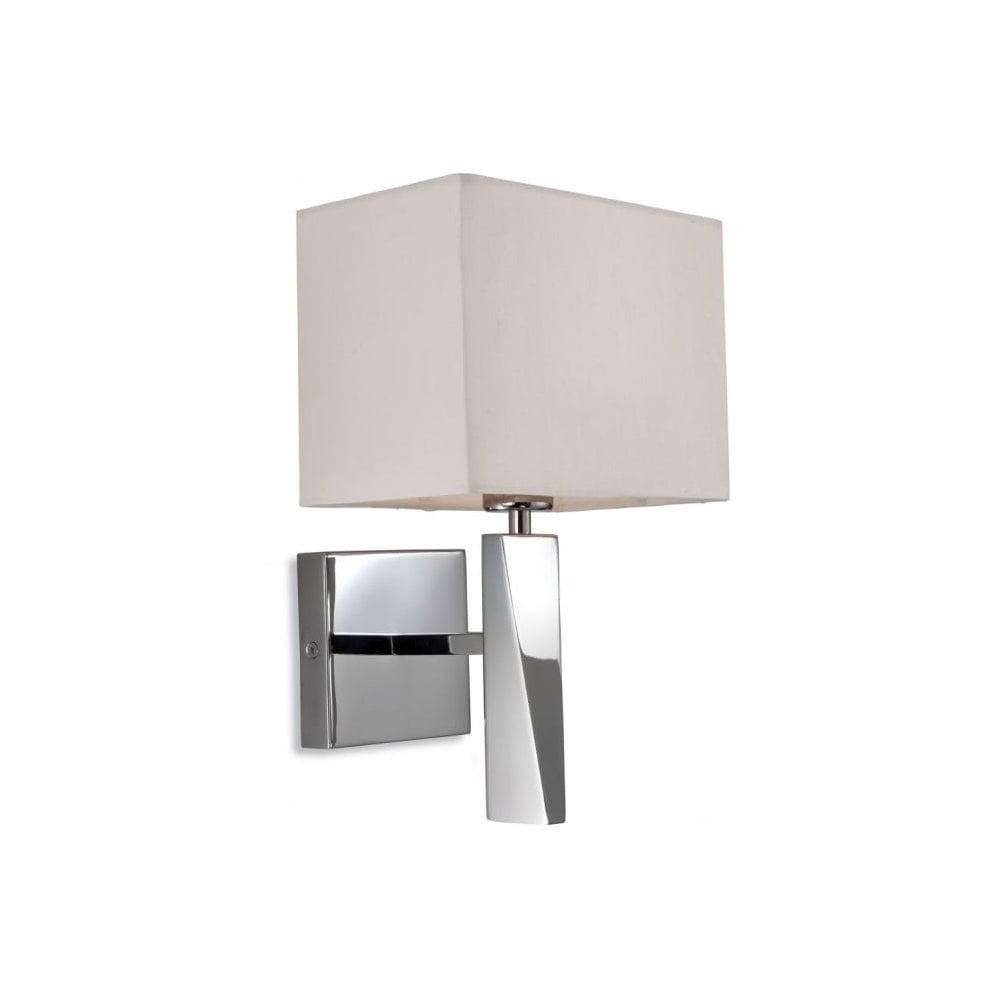 Mansion Wall Light in Polished Stainless Steel