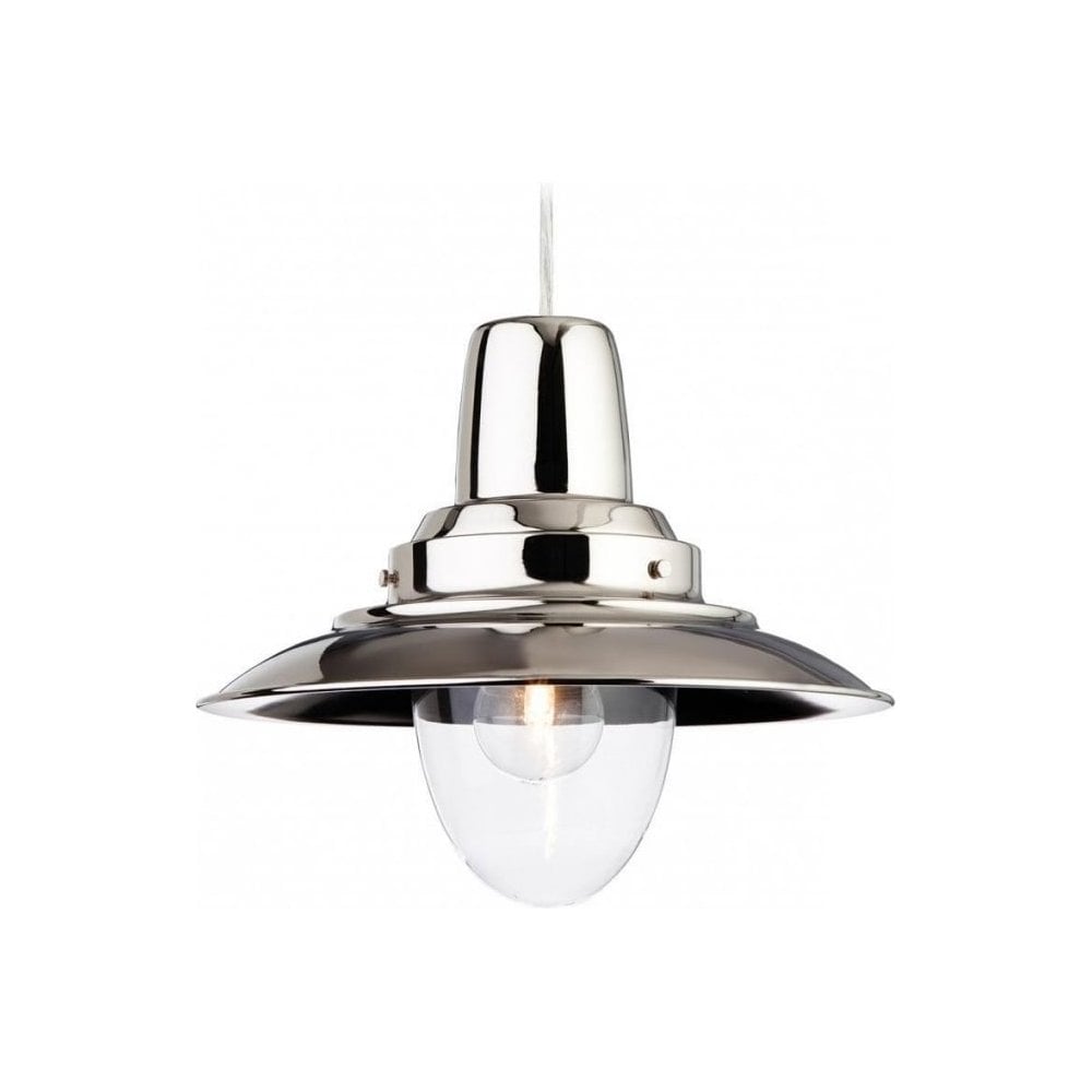 Fisherman Pendant in Chrome Finish