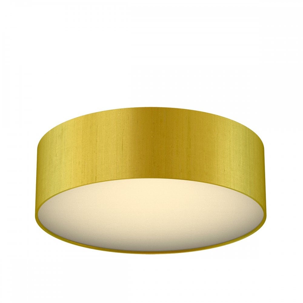 Paolo Bespoke 100% Silk 50cm 3 Light Flush