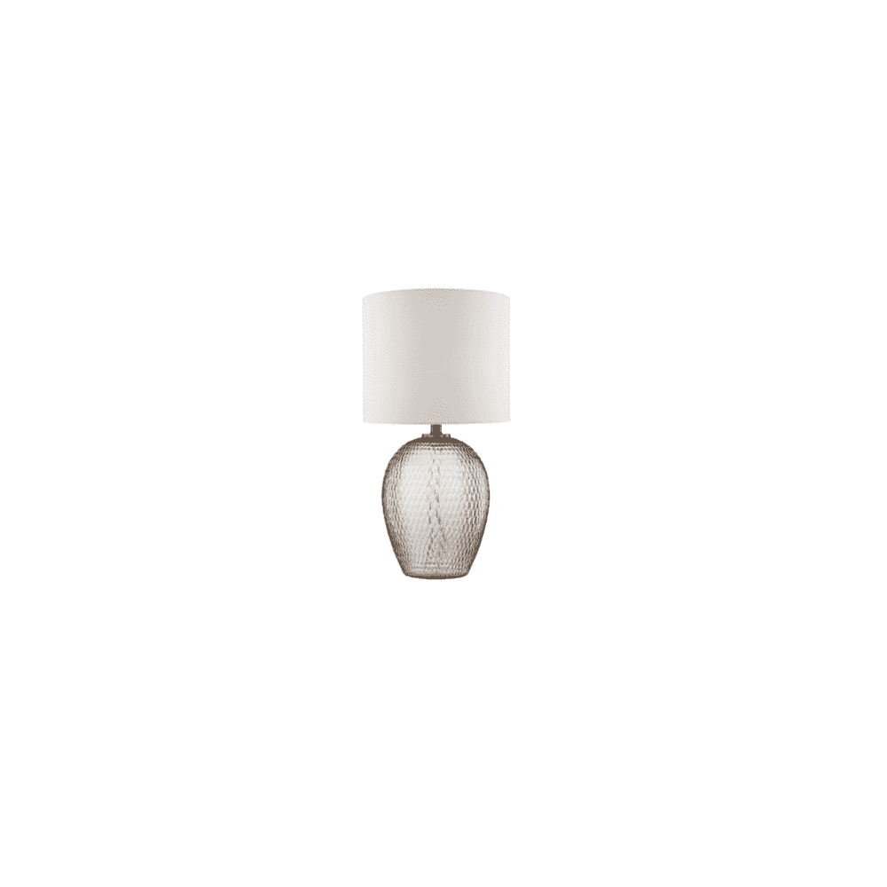 Ciara White Linen Shade