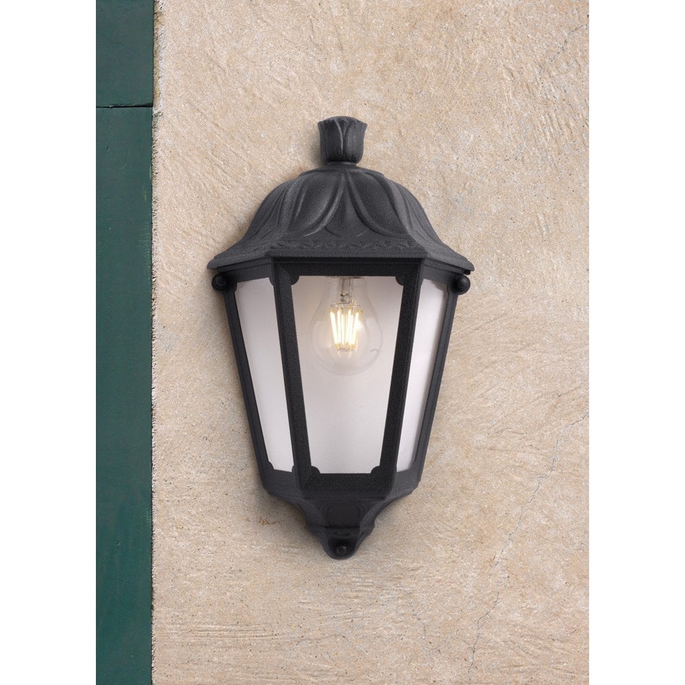 Iesse White Half Wall Lantern