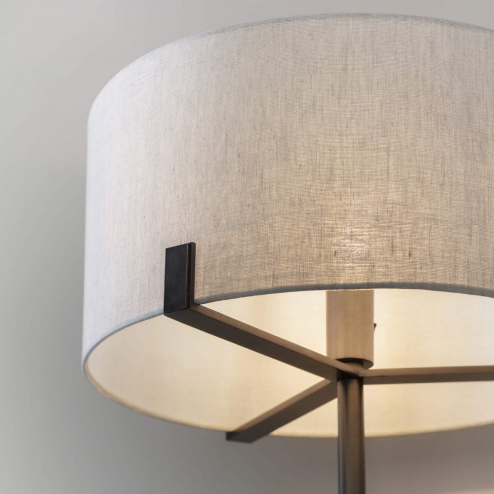 Hayfield Floor Light in Brushed Bronze