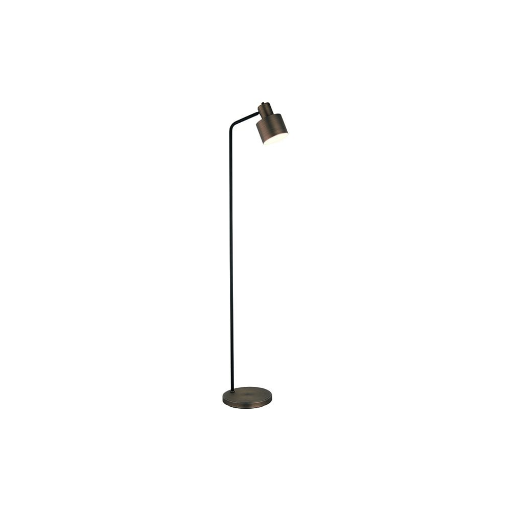 Mayfield Floor Lamp in Matt Antique Brass