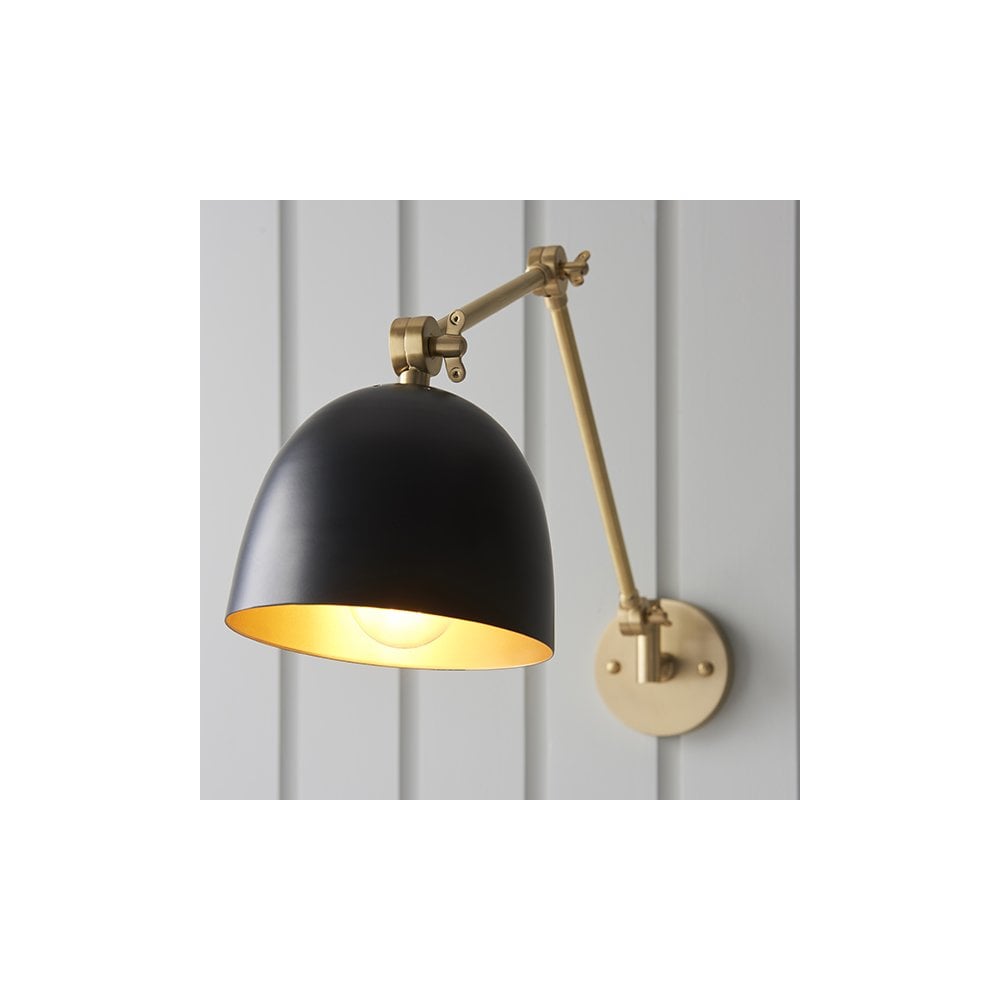 Lehal Swing Wall Light in Brass Finish