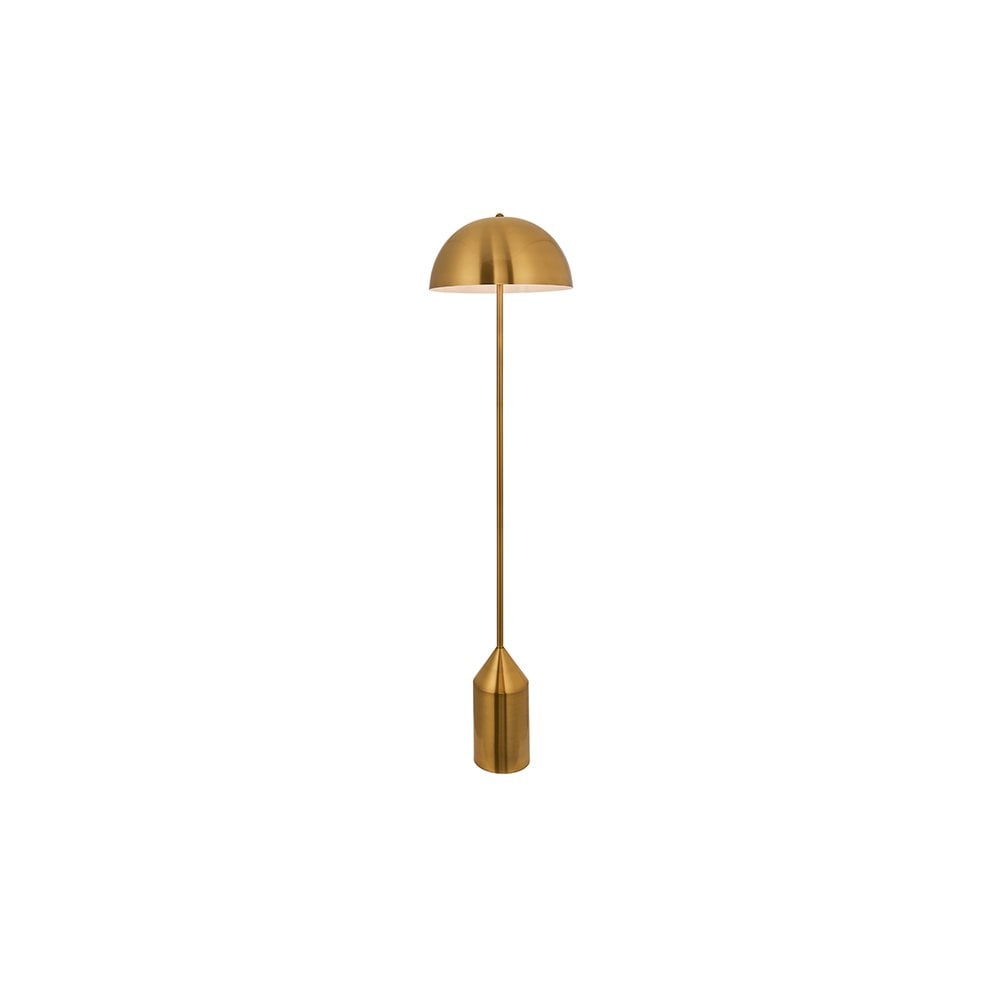 Nova Floor Lamp in Antique Brass Finish