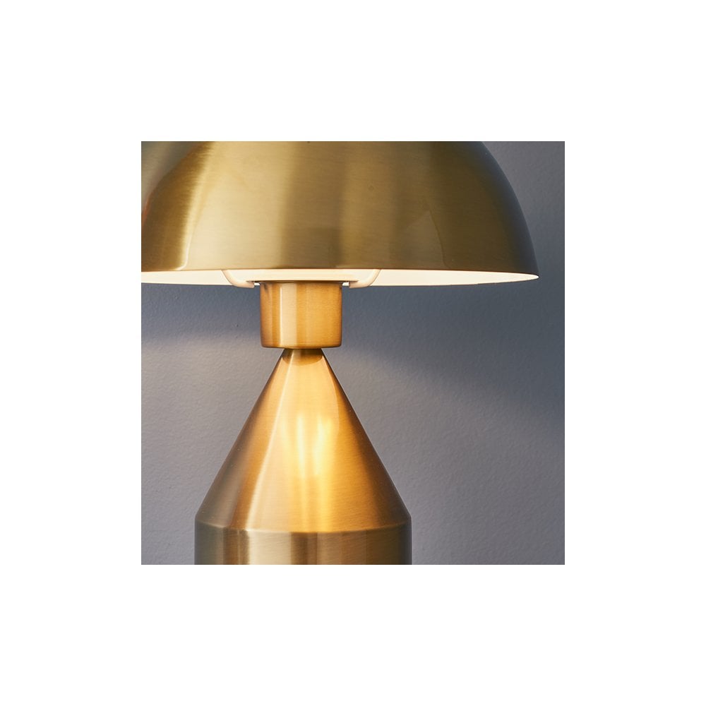 Nova Table Lamp in Antique Brass Finish