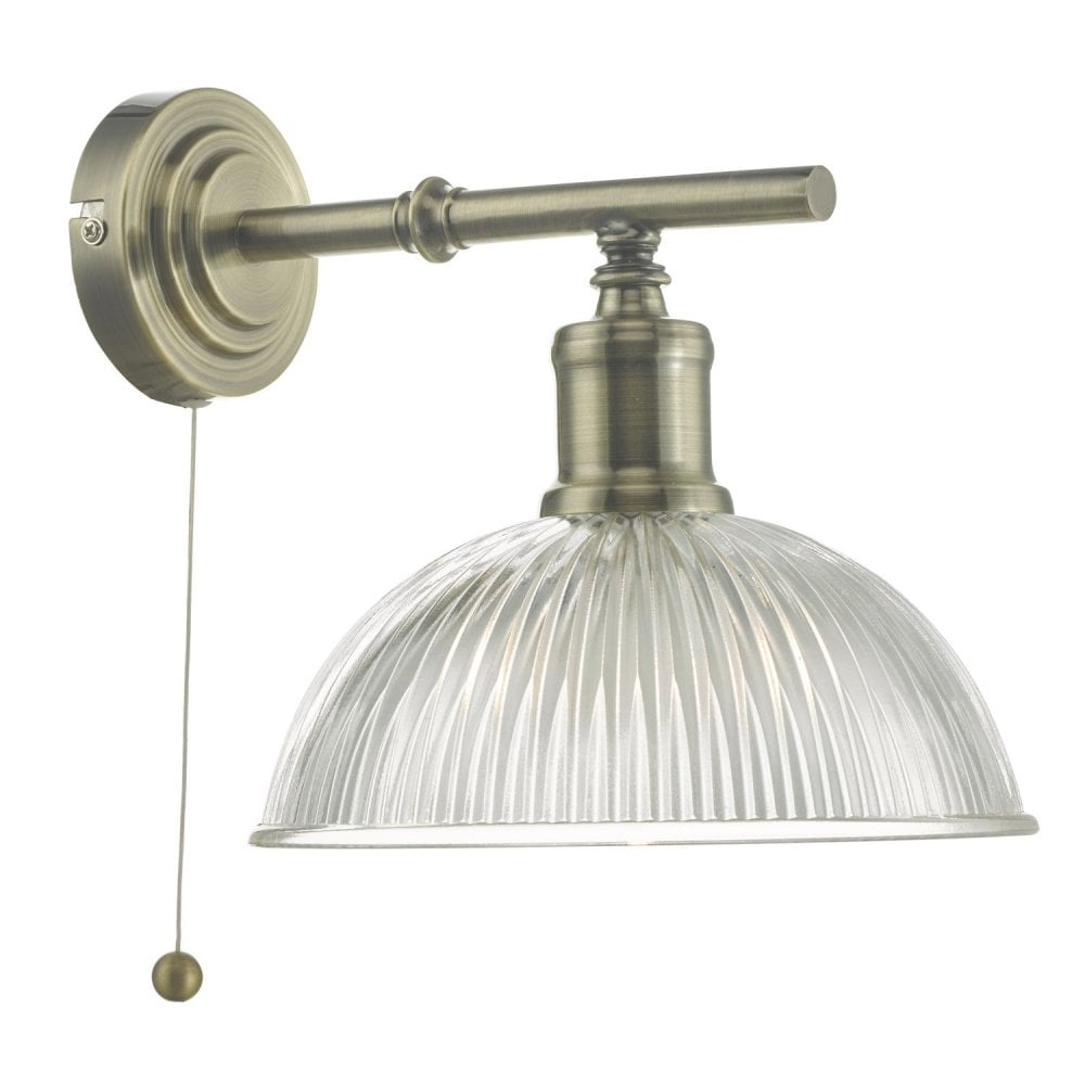 Dara Wall Light in Antique Brass