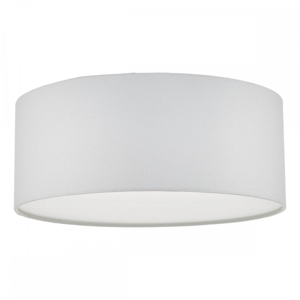 Cierro 3 Light Flush Fitting in Ivory