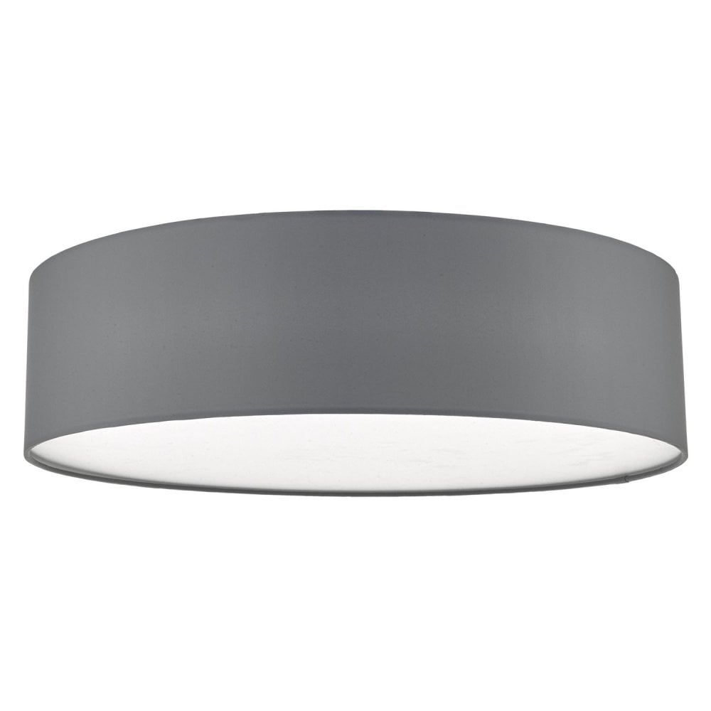 Cierro 4 Light Flush Fitting in Grey