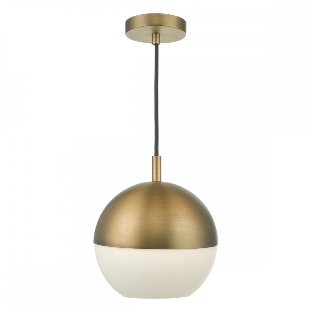 Andre Pendant Aged Brass