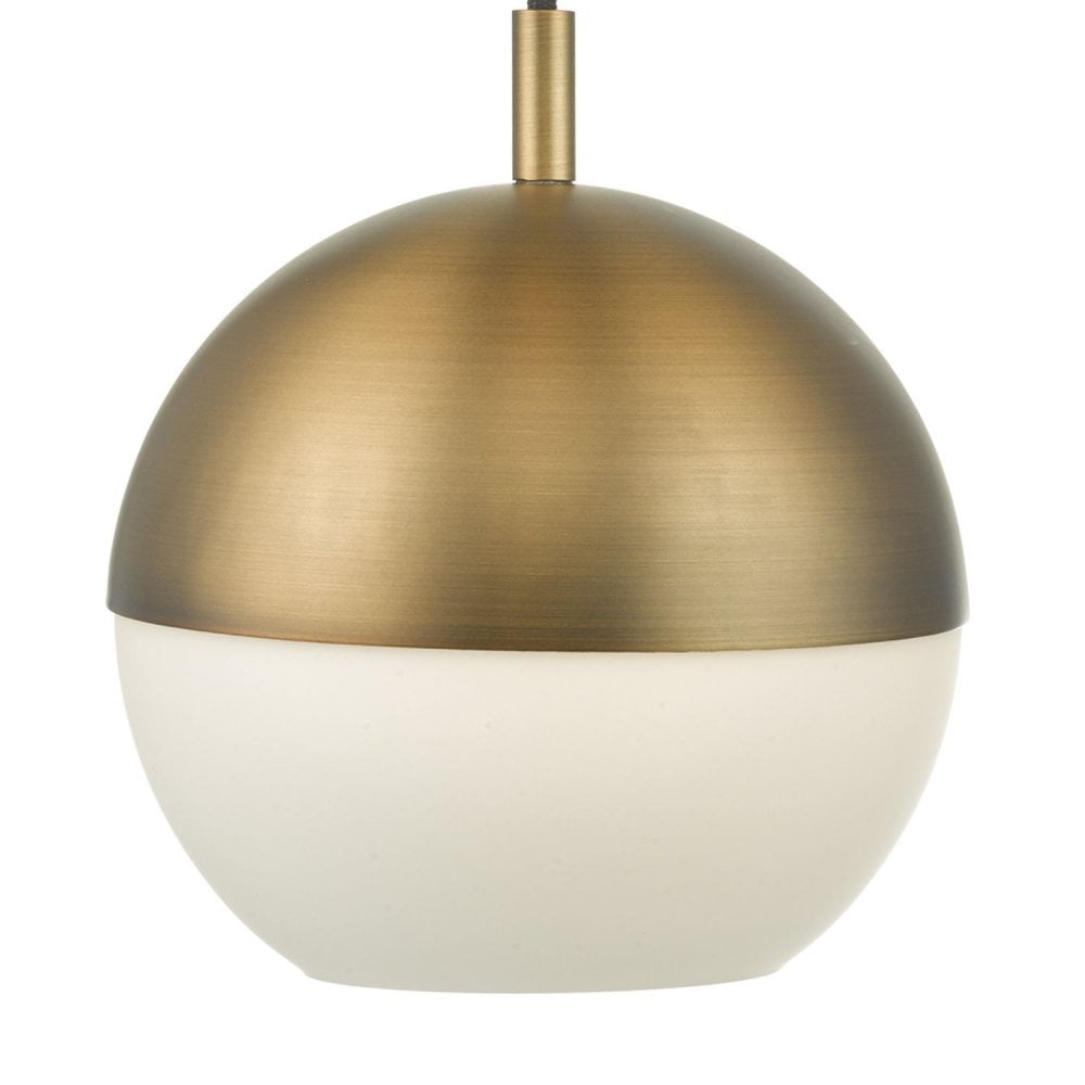 Andre Pendant Aged Brass