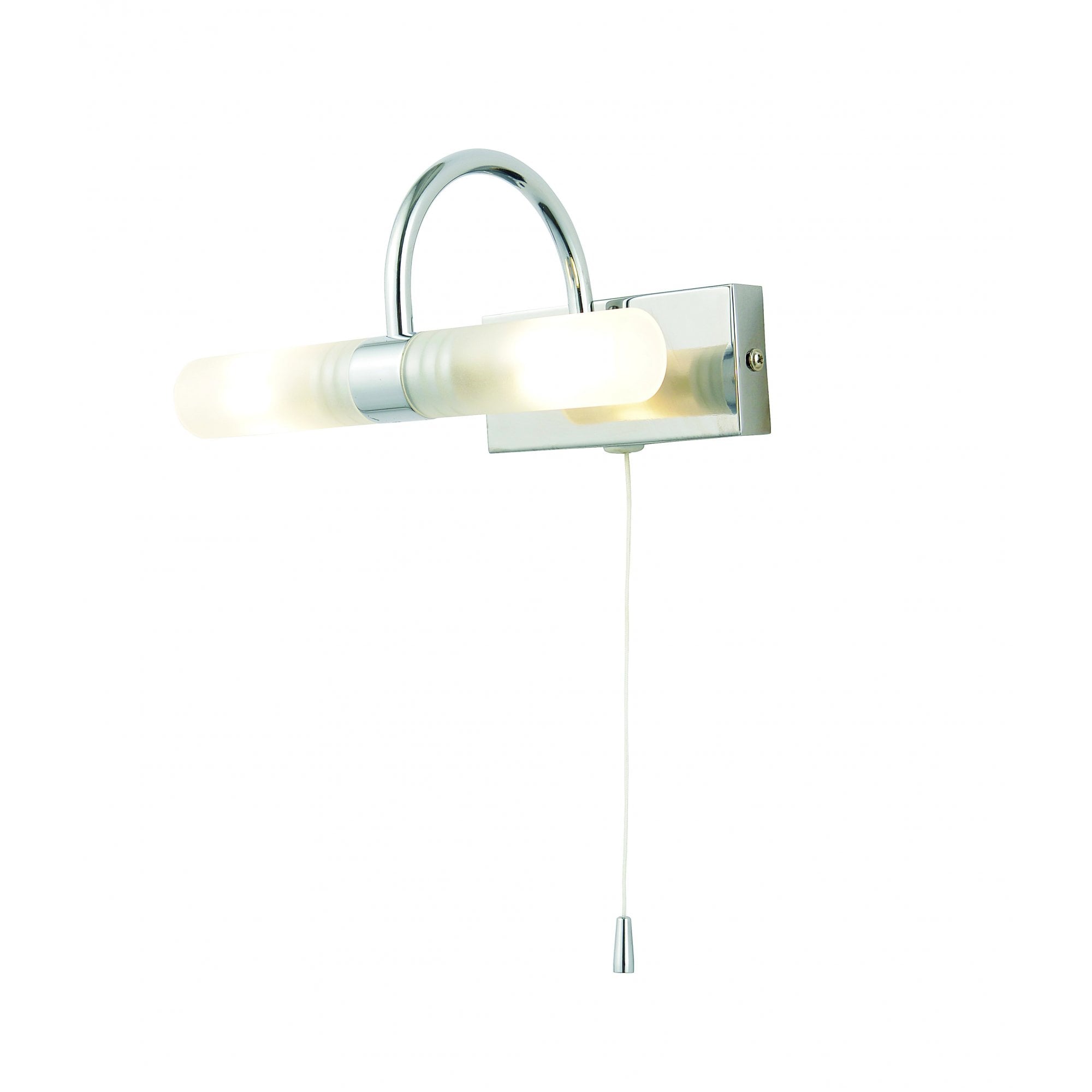 Corvus 2 Light Wall Fitting in Chrome IP44