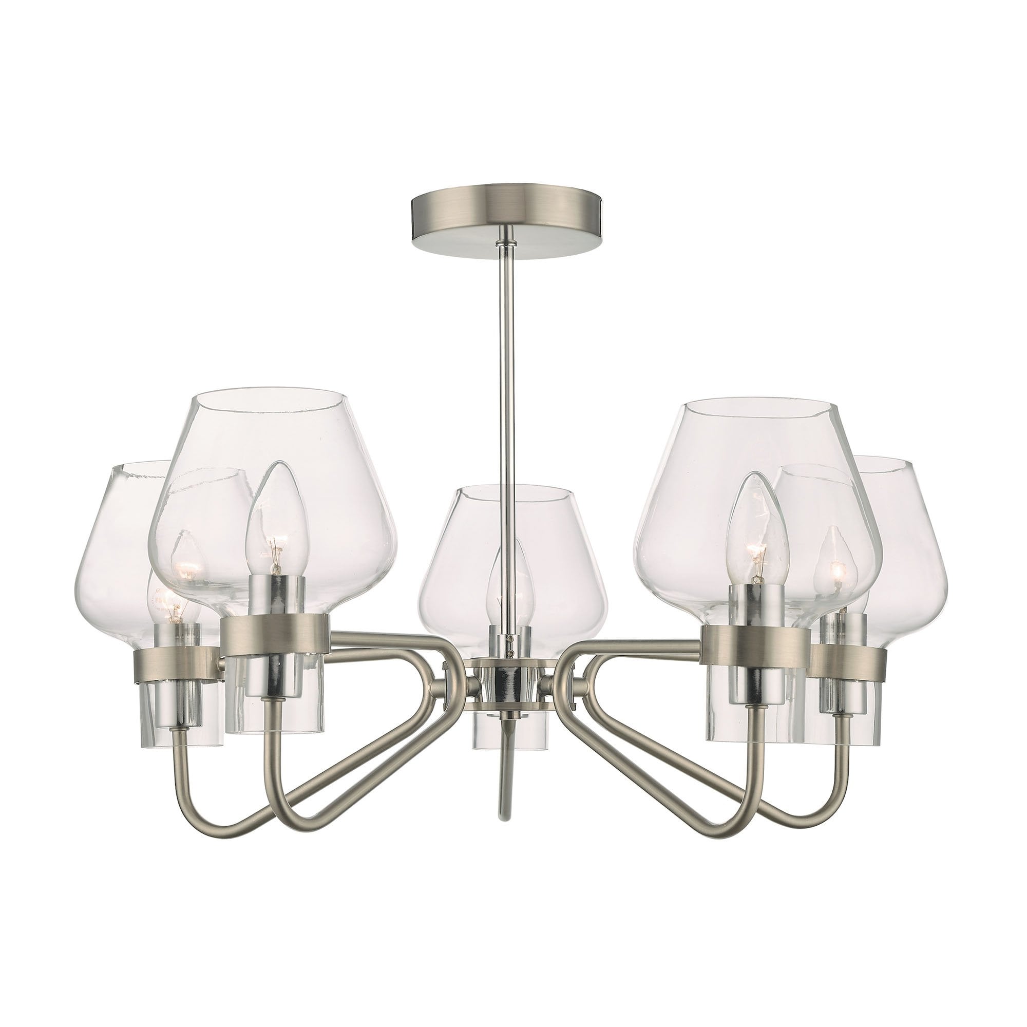 Keta 5 Light Semi Flush