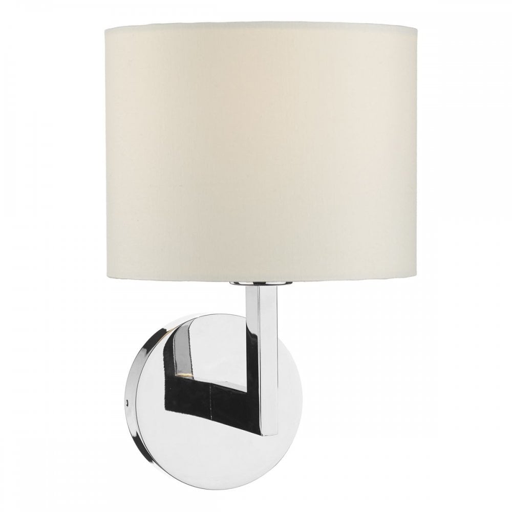 Ferrara Wall Bracket Round With Square Arm Polished Chrome Base Only