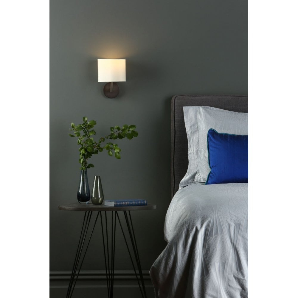 Ferrara Wall Bracket Round With Square Arm Bronze Base Only