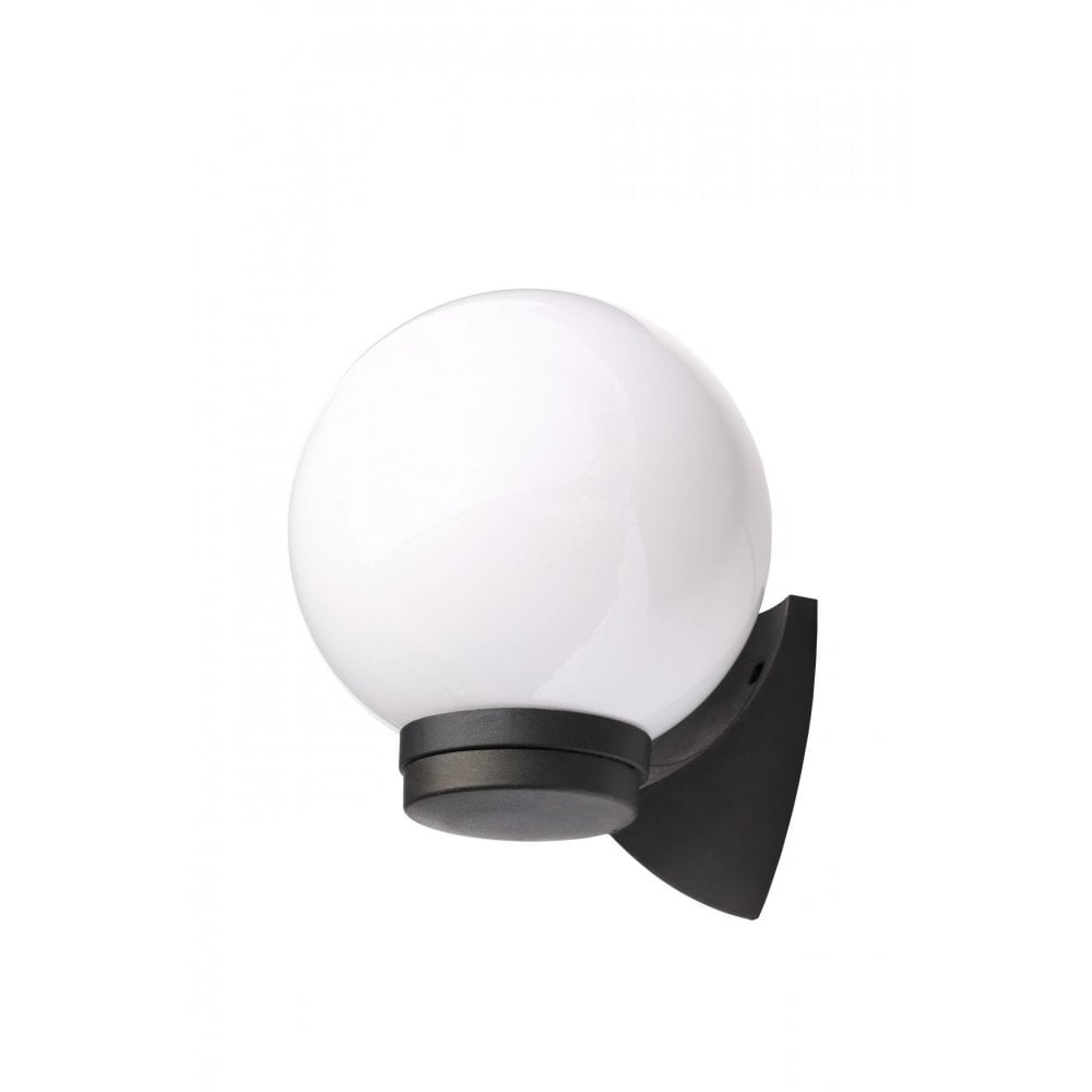 York Opal Globe Wall Lantern IP44