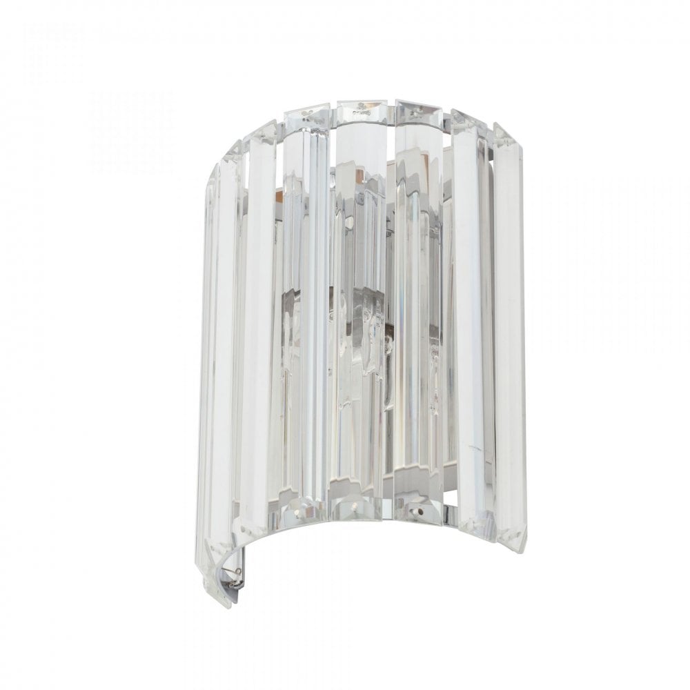 Pegasi Shielded Chrome Wall Light IP44