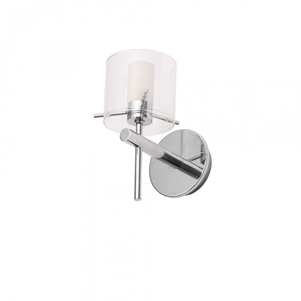 Gene Single Wall Light in Chrome IP44
