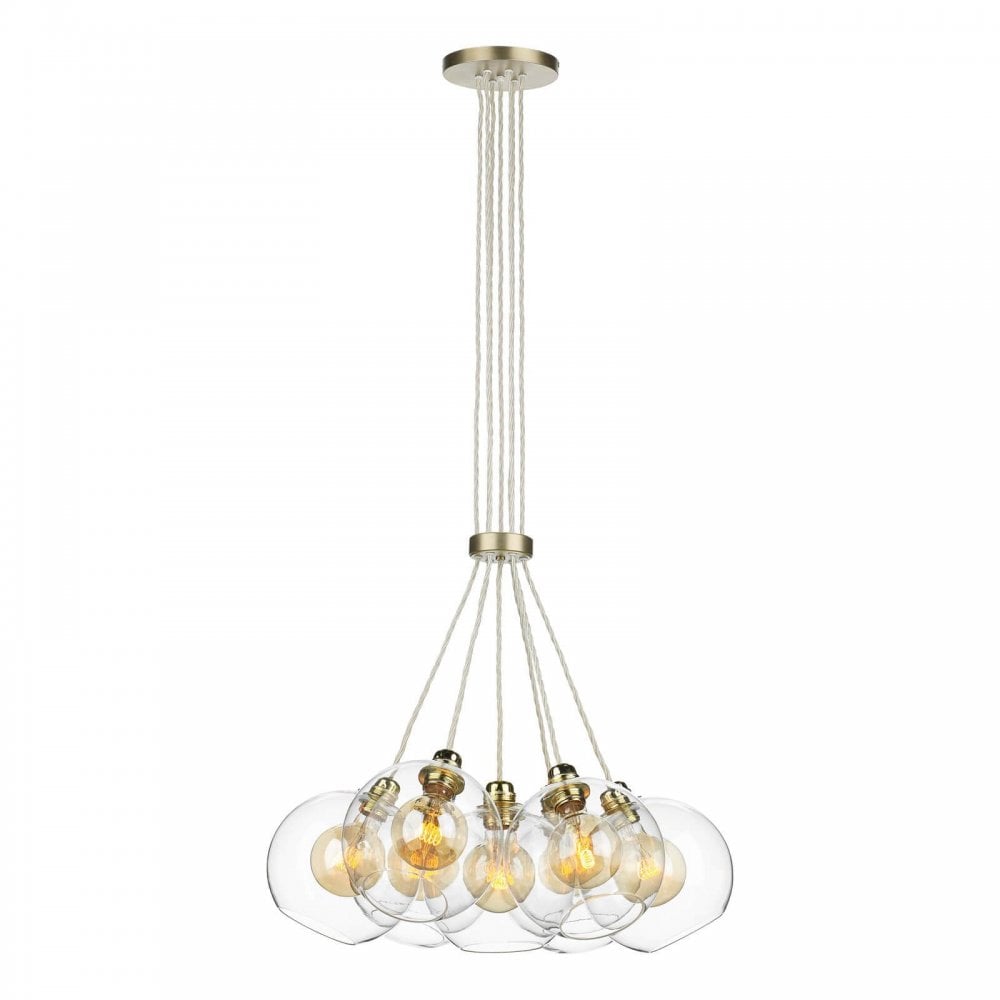 Apollo 7 Light Pendant Butter Brass