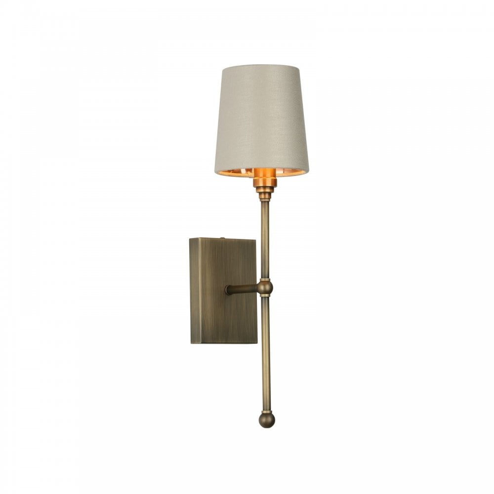 Durrel Antique Brass Wall Light