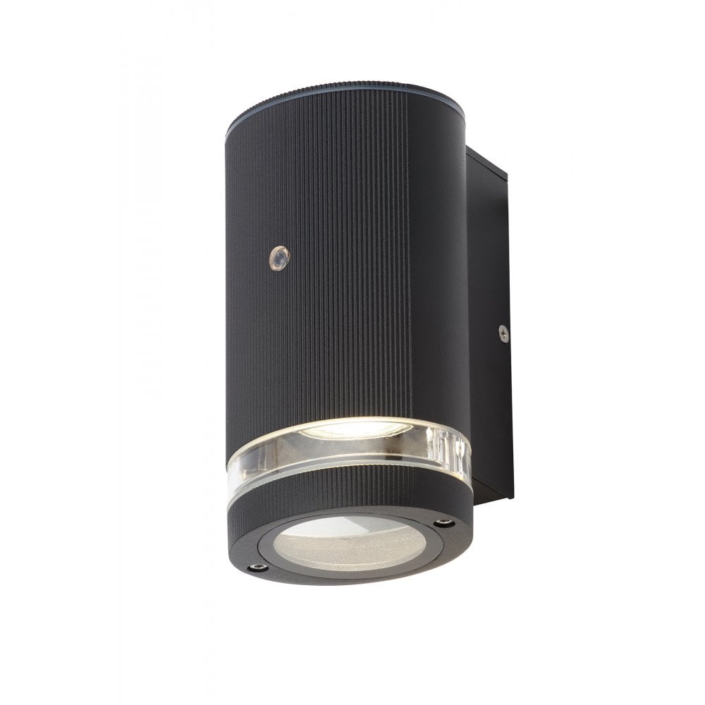 Helix Black Downlight  with Photocell Sensor IP44