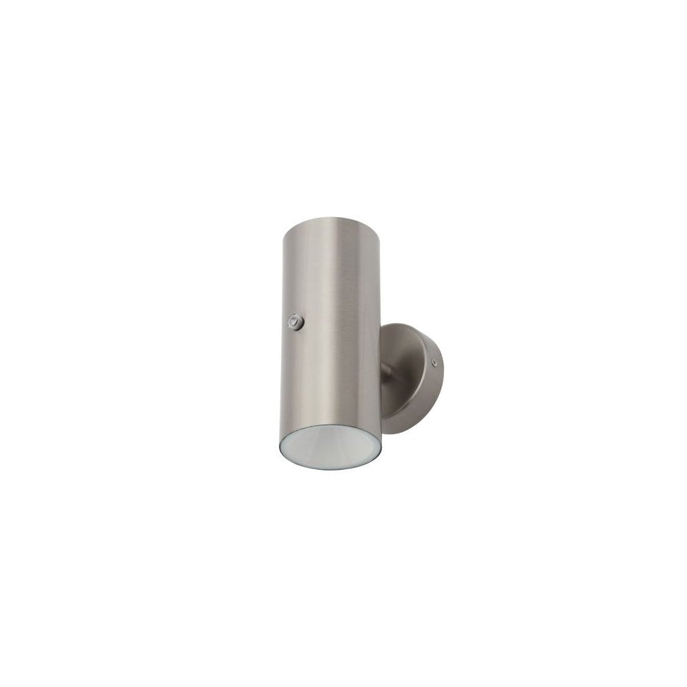 Melo Stainless Steel Up and Down Light with a Photocell Sensor IP44