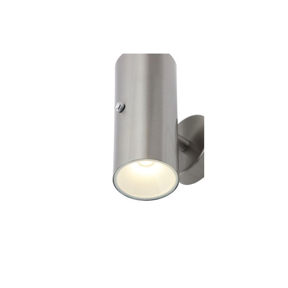 Melo Stainless Steel Up and Down Light with a Photocell Sensor IP44