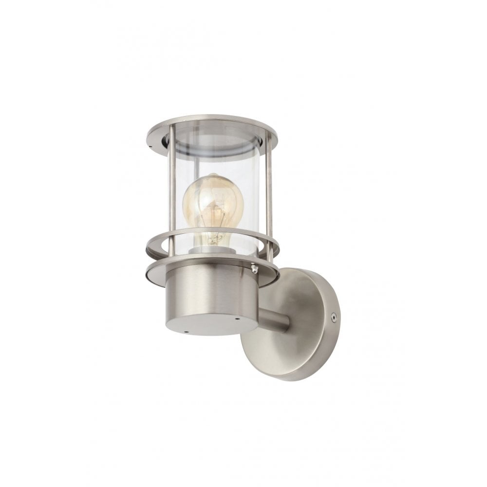 Leonis Stainless Steel Outdoor Wall Lantern IP44