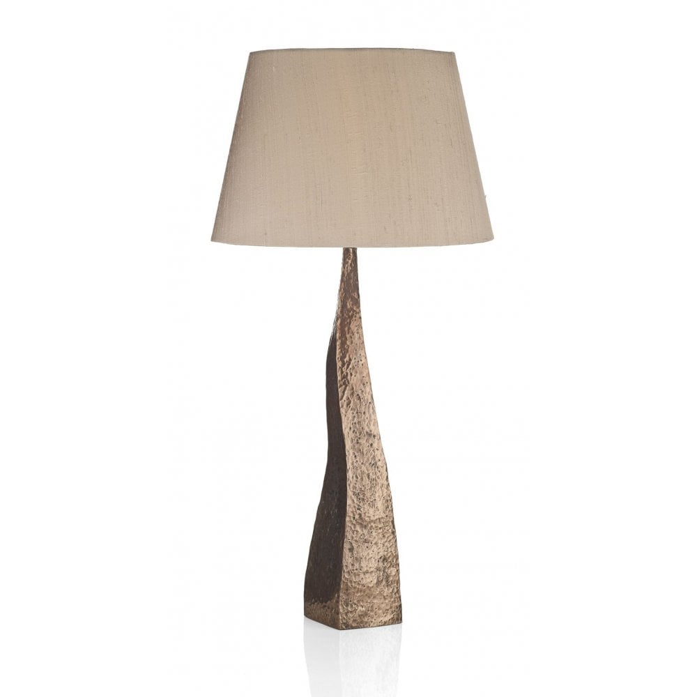 Aztec Table Lamp Copper Base Only