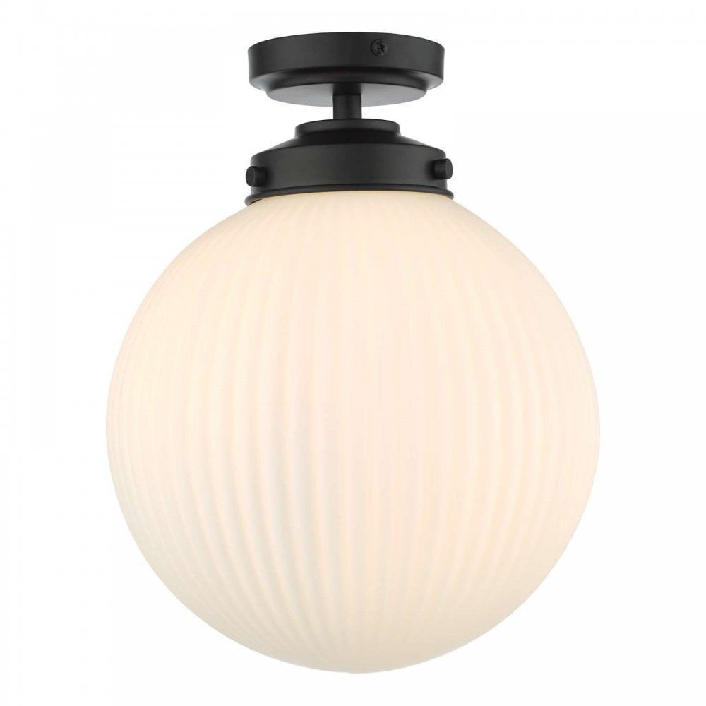 Alrik Bathroom Flush Fitting Matt Black