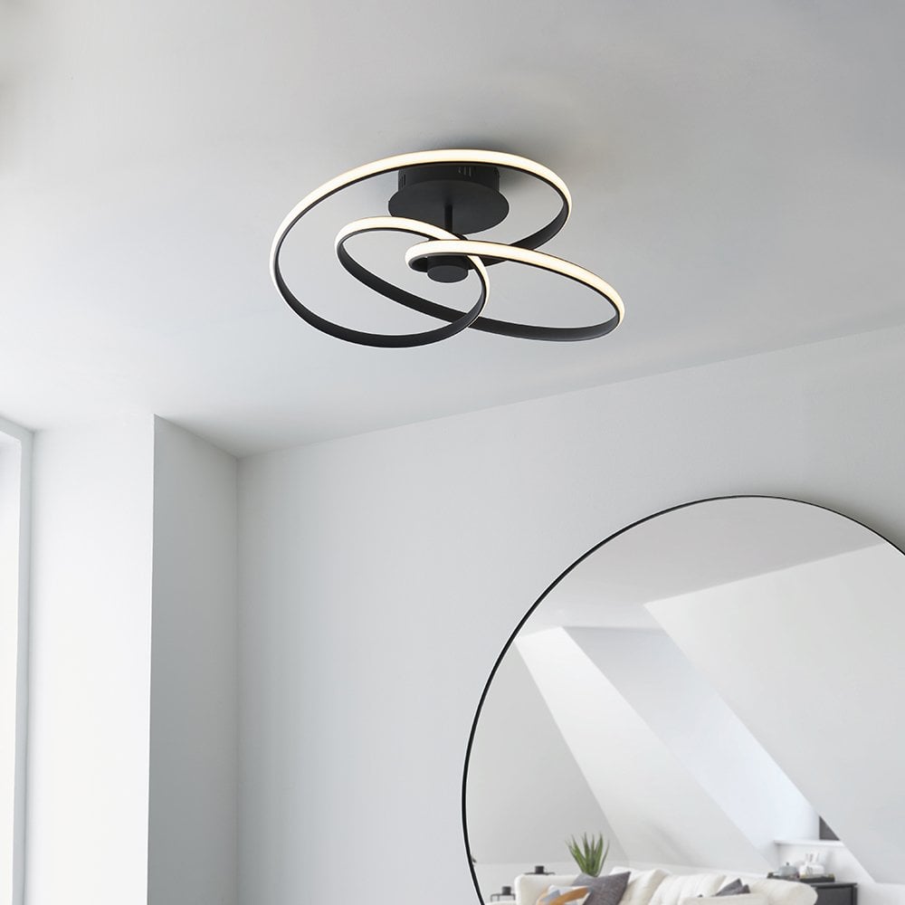 Dune Semi Flush LED Light